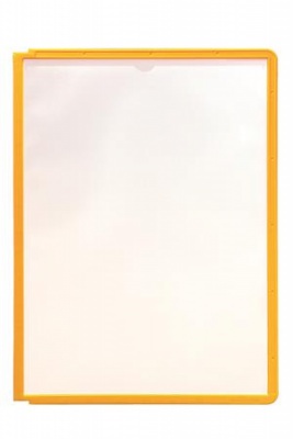 Prezentačný panel, A4, DURABLE "SHERPA®", žltá
