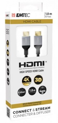 Kábel HDMI, 1,8 m, EMTEC "T700HD"