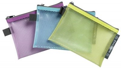 Organizačné vrecko, na zips, sieťové, A6, EXACOMPTA "Pop`NCo", mix farieb