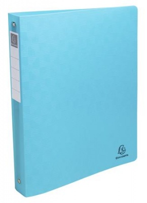 Krúžkový šanón, 4 krúžky, 40 mm, A4+, PP, EXACOMPTA "Pop`Nco", mix farieb