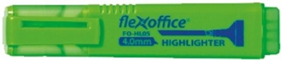 Zvýrazňovač, 1-4 mm, FLEXOFFICE "HL05", zelená