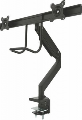 Držiak na monitory pre dva monitory, FELLOWES „Eppa™ Crossbar“, čierny
