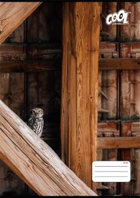 Zošit, A4, linajkový, 32 listov, COOL BY VICTORIA "Texture", "81-32"