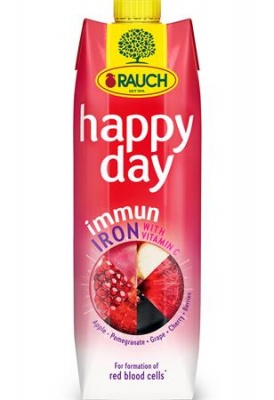 Ovocná šťava, 55%, 1l, RAUCH "Happy day", Immun Iron