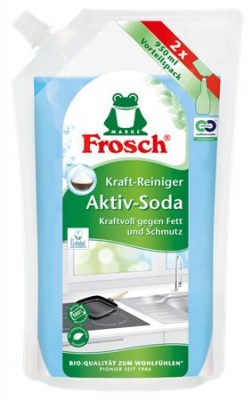 Kuchynský čistiaci prostriedok s extraktom zo sódy, 950 ml, náhradná náplň, FROSCH