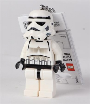 Kľúčenka, s LED svetlom, LEGO  Star Wars Stormtrooper"