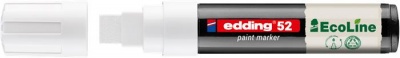 Lakový popisovač, 4-15 mm, EDDING "52", biely