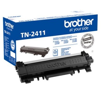 TN2411 toner k tlačiarňam MFC-L2712DN, MFCL2712DW, MFCL2732DW, BROTHER, čierny, 1,2k