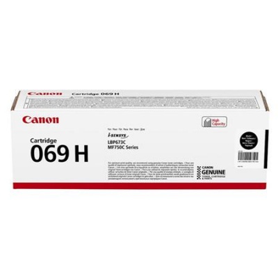 CRG-069H Laserový toner do i-SENSYS LBP 673Cdw tlačiarní, CANON, čierna, 7,6k