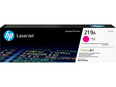 Toner W2193A, laserový, pre tlačiareň HP LaserJet Pro 3202, HP 219A, magenta, 1 200 strán