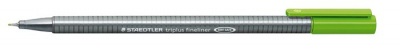 Liner, 0,3 mm, STAEDTLER "Triplus", svetlozelený