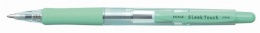 Guľôčkové pero, 0,7 mm, stláčací mechanizmus, PENAC "Sleek Touch", zelená