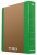 Krúžkový šanón, 2-D krúžky, 50 mm, A4, kartón, DONAU "Life", neónová zelená