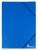 Doska s gumičkou, 15 mm, PP, A4, VICTORIA OFFICE, modrá