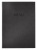 Obal na jedálny lístok, A4, tvrdá obálka, SIGEL, antracitový