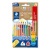 Farebné ceruzky, sada, trojhranné, hrubé, so strúhadlom, STAEDTLER "Noris® Jumbo 128", 10+2 rôznych farieb