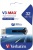 USB kľúč, 32GB, USB 3.2, 175/80 MB/sec, VERBATIM "V3 MAX", modro-čierna